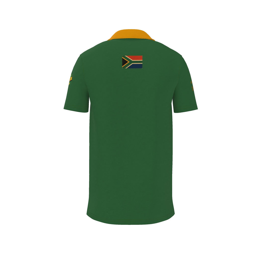 Green and Gold Polo Shirt