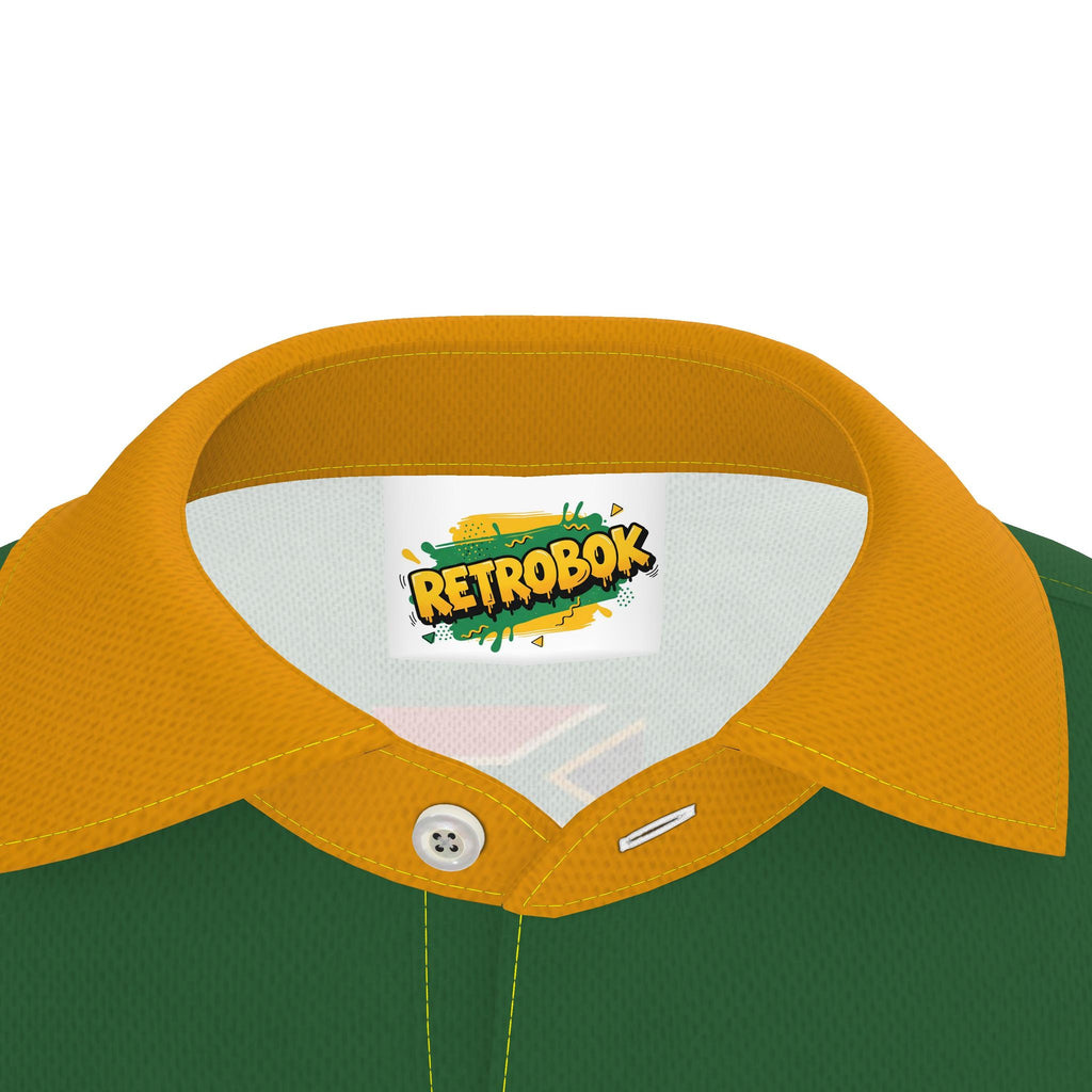 Green and Gold Polo Shirt